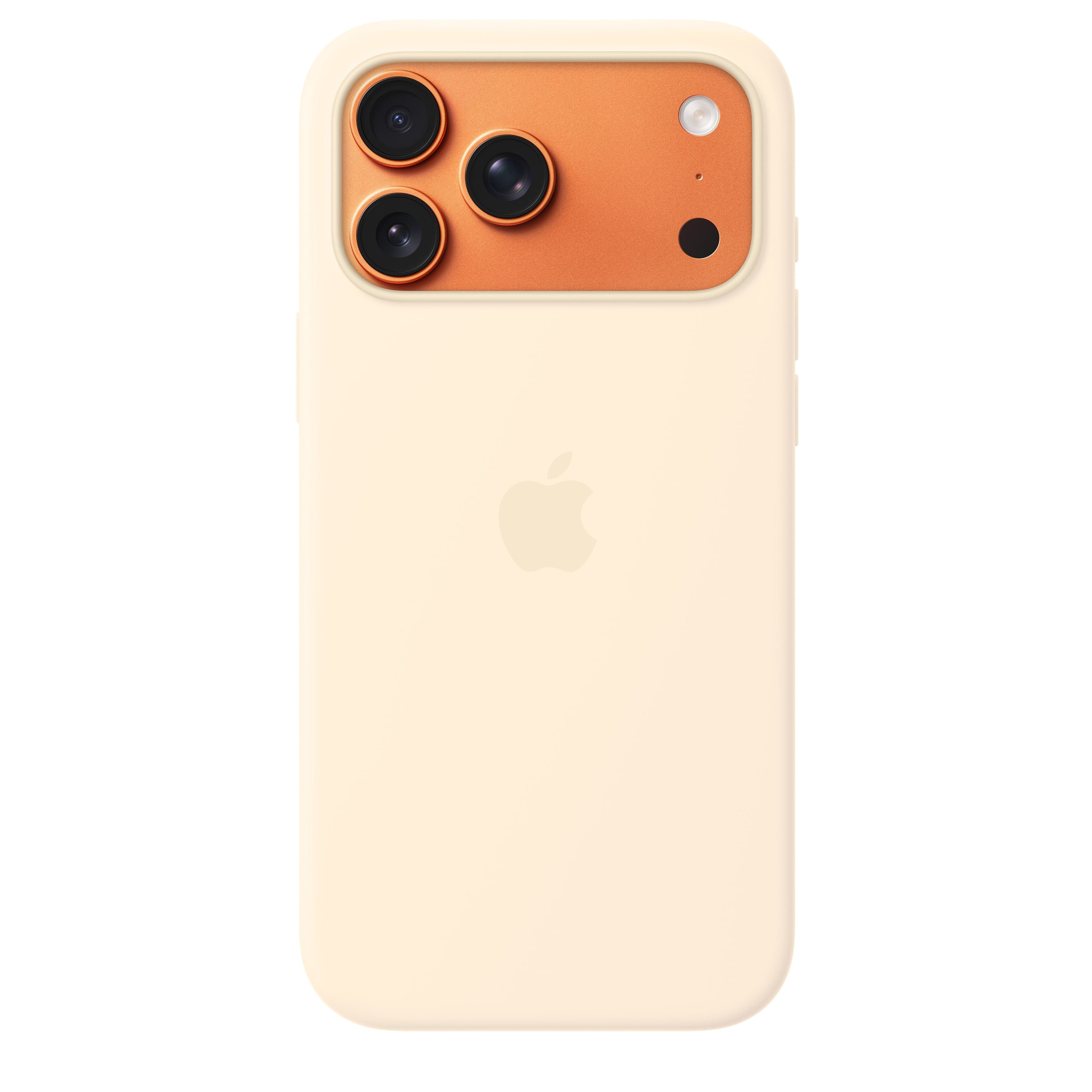 Silikonový kryt s MagSafe na iPhone 17 Pro Max – vanilkový - náhled 2