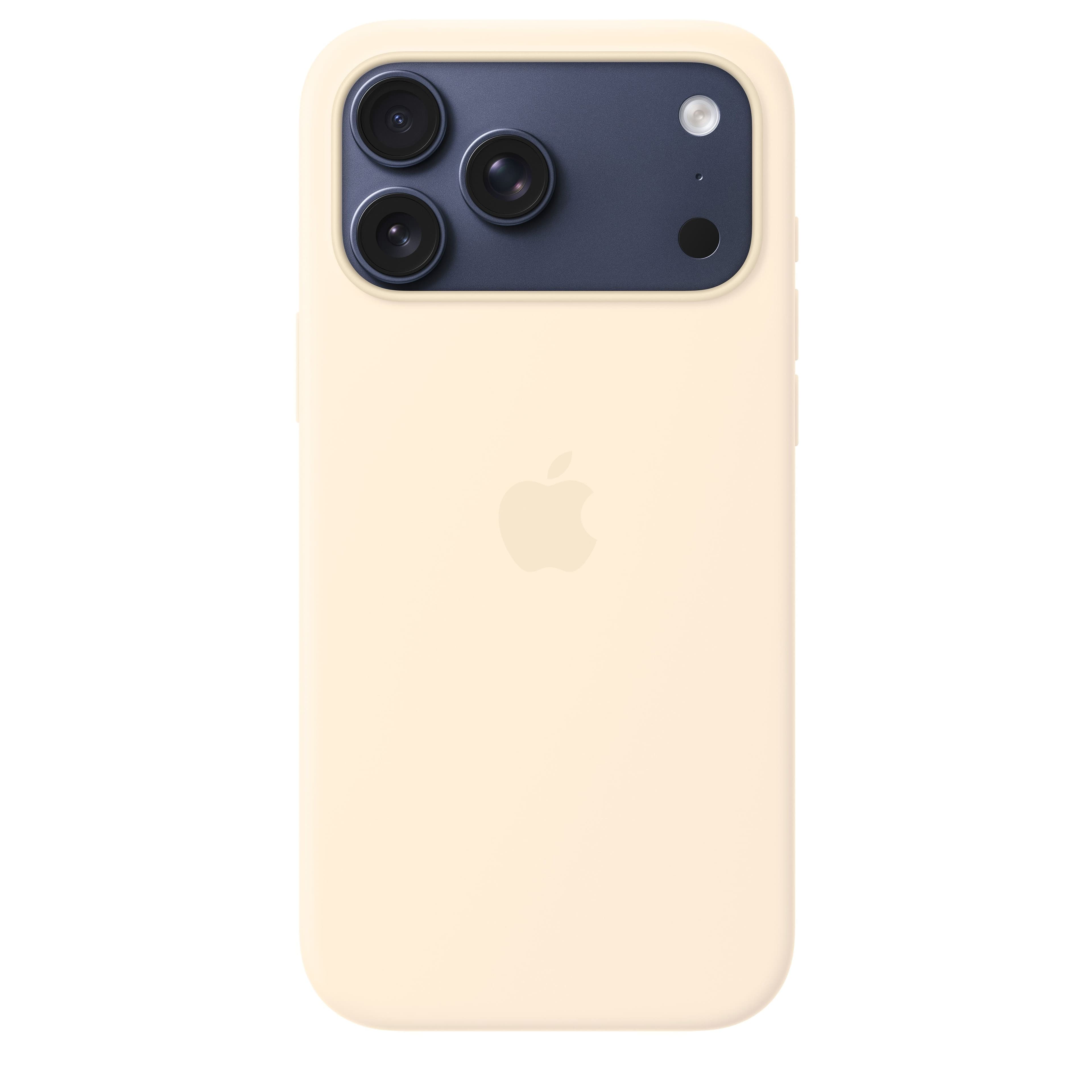 Silikonový kryt s MagSafe na iPhone 17 Pro Max – vanilkový - náhled 3