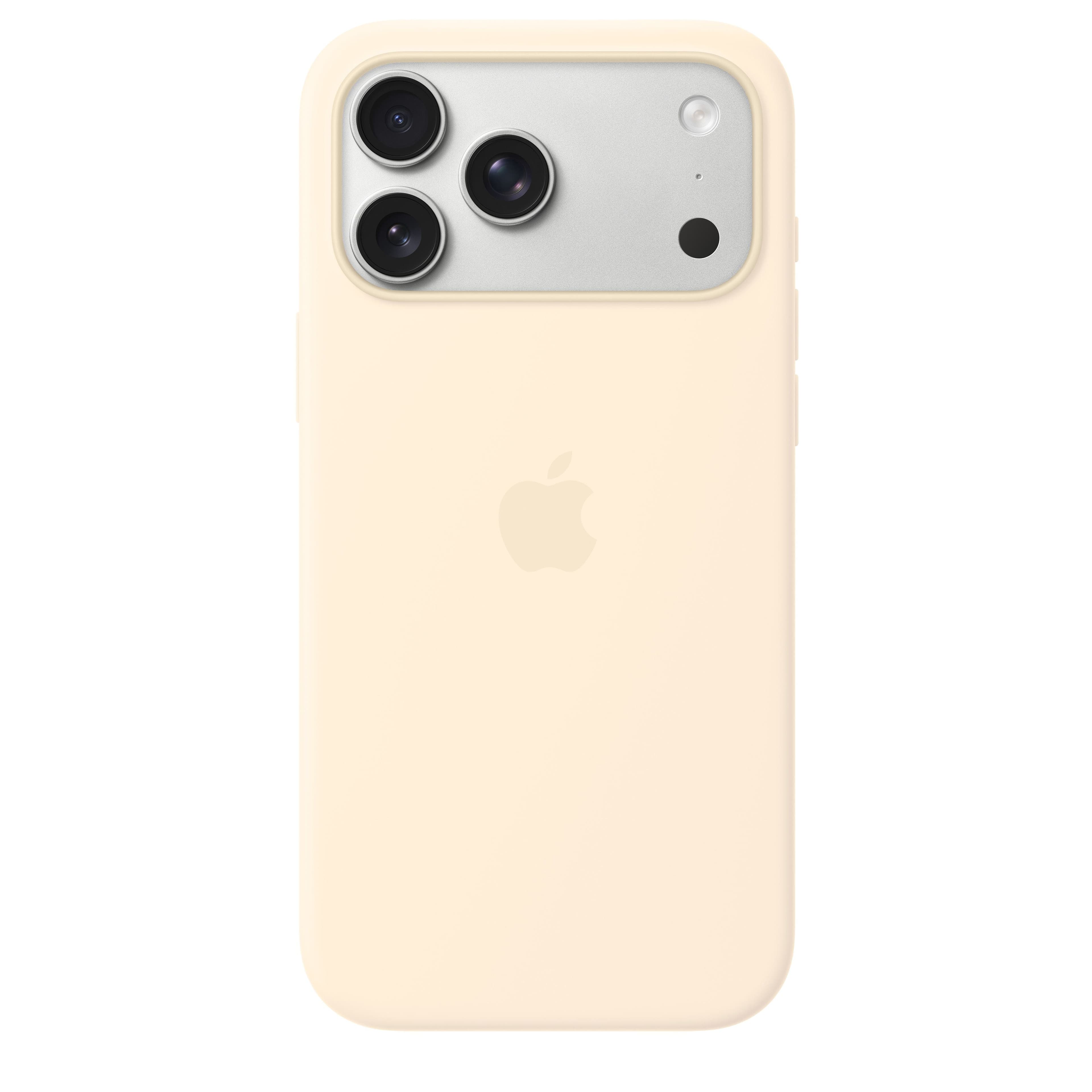 Silikonový kryt s MagSafe na iPhone 17 Pro Max – vanilkový - náhled 1