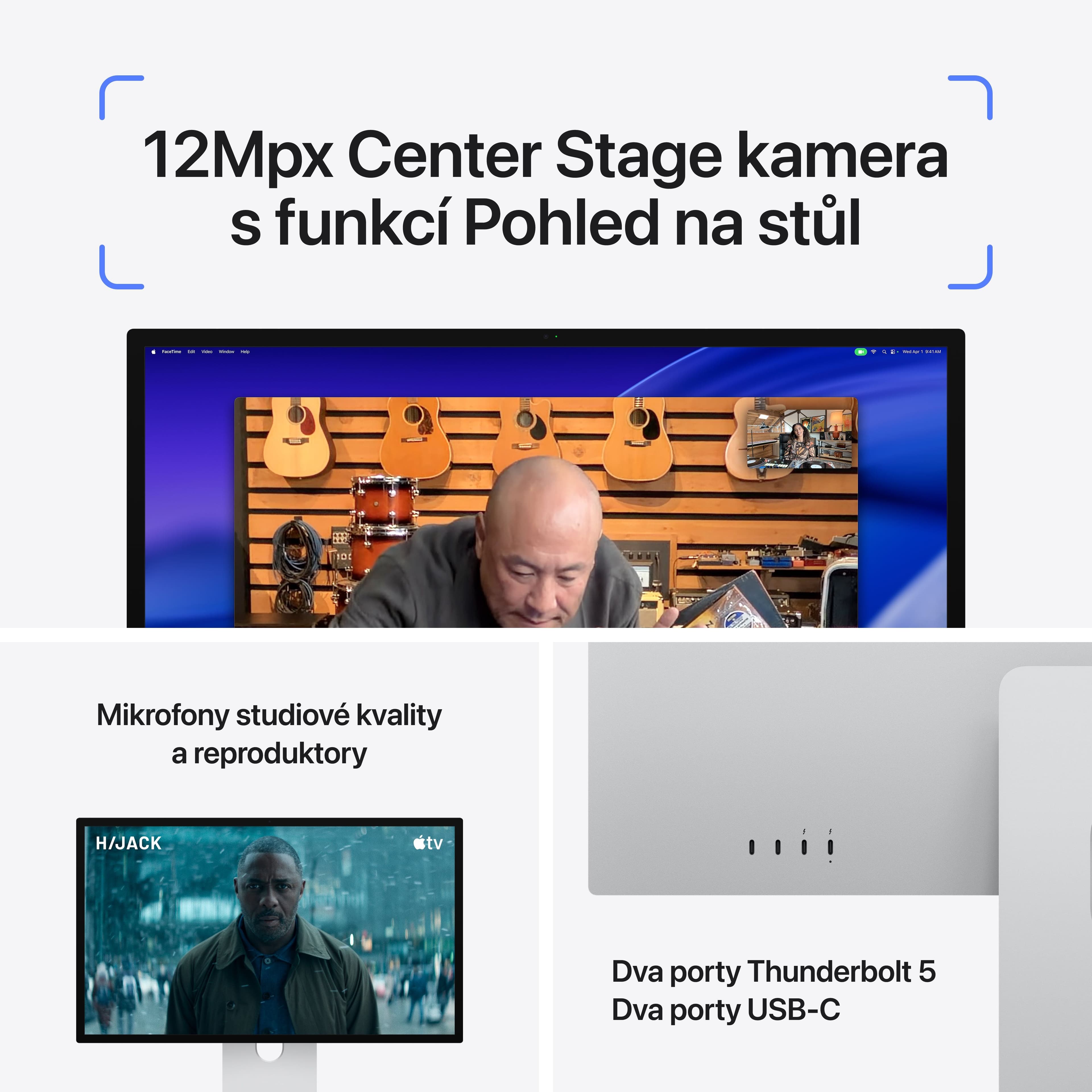 Studio Display XDR – standardní sklo – stojan s nastavitelným náklonem a výškou - náhled 5