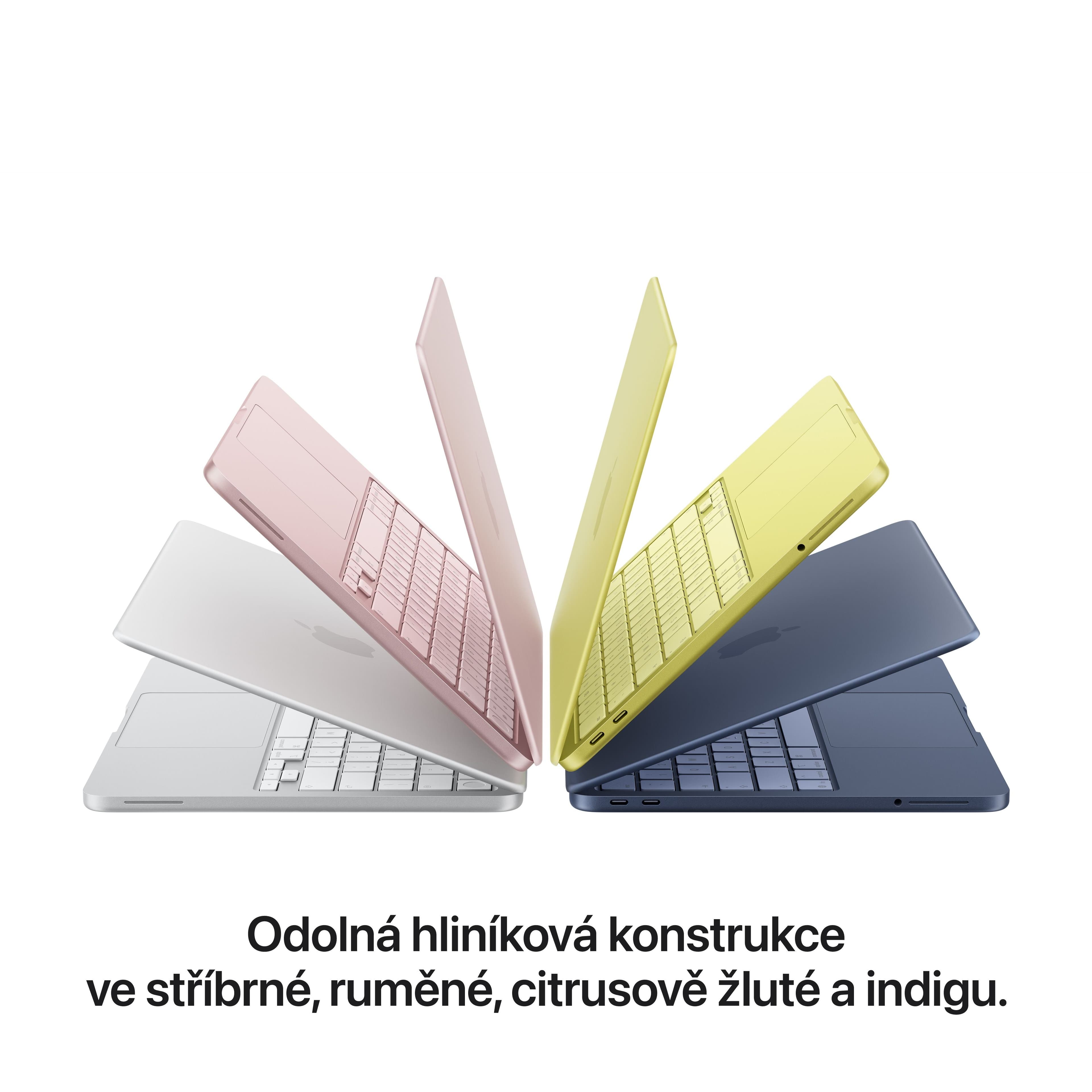 MacBook Neo 13", Apple A18 Pro čip, 6jádrové CPU, 5jádrové GPU, 8 GB, 512GB SSD, Touch ID – citrusově žlutý - náhled 3