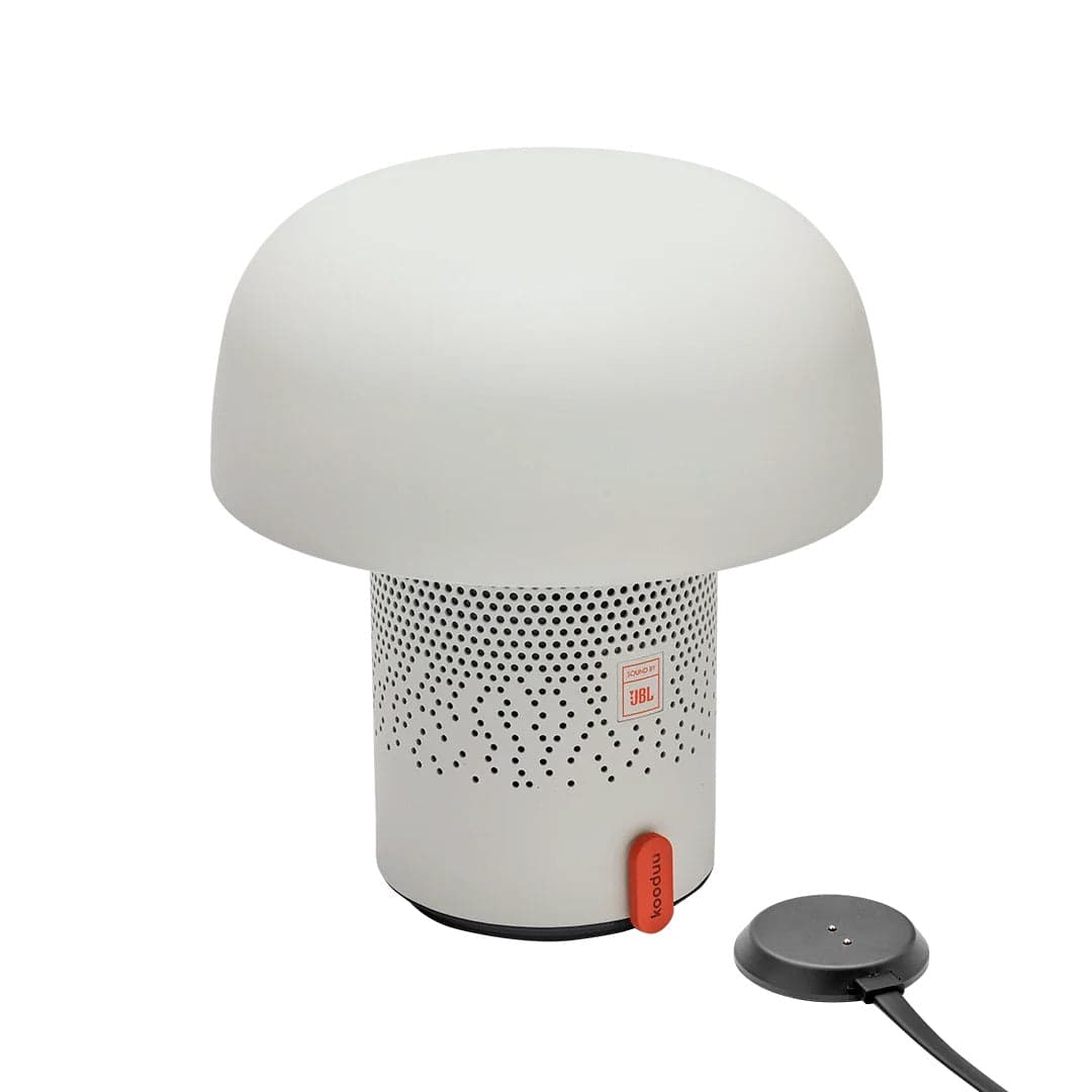 Designová lampa s reproduktorem Kooduu Sensa Play - bílá - náhled 3