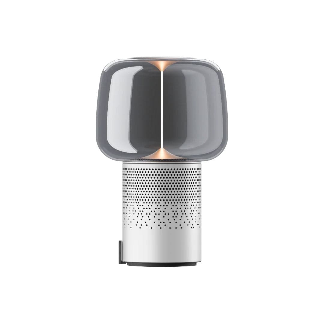 Designová lampa s reproduktorem Kooduu Serena Play - stříbrná - náhled 5