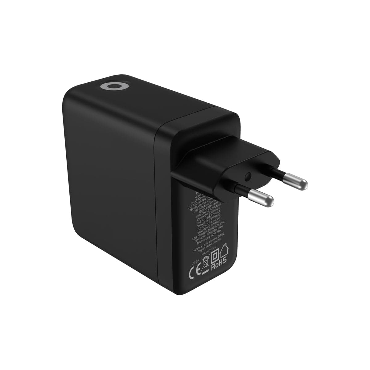 140W vysokovýkonná nabíječka Mobile Origin GaN Display Charger - náhled 3