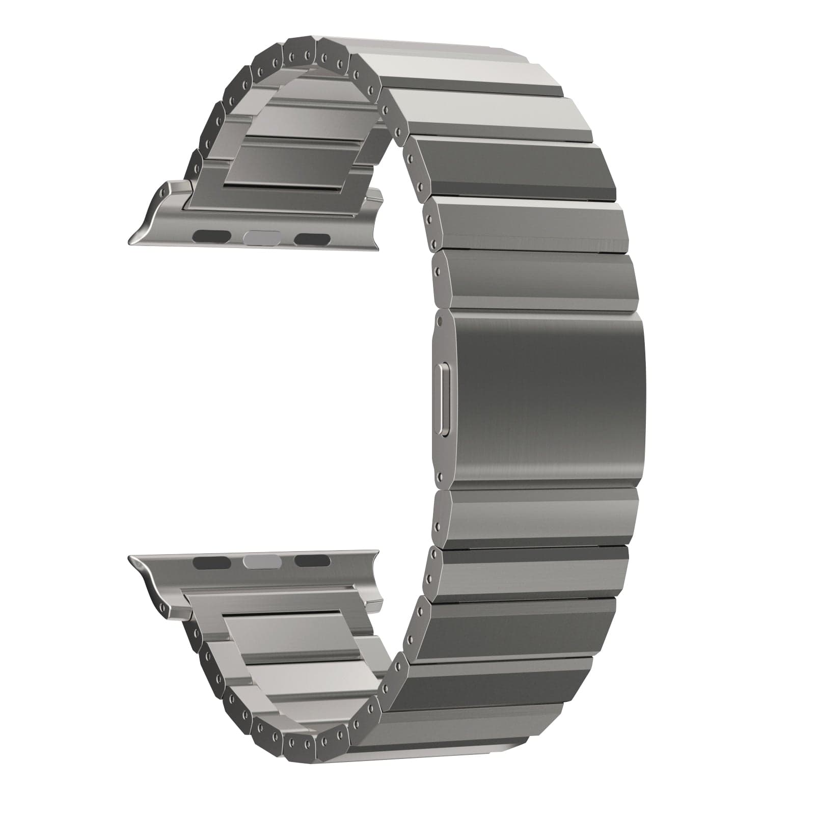 Titanový řemínek pro Apple Watch Ultra 44/45/46/49 mm Mobile Origin Titanium Band Modena - přírodní - náhled 3
