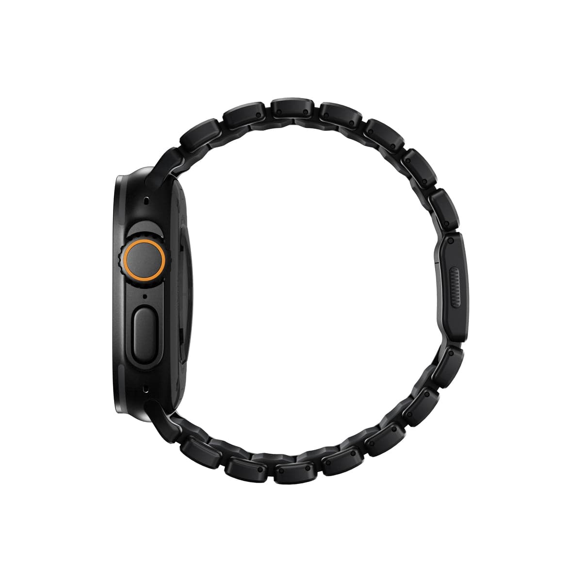 Řemínek pro Apple Watch 45/46/49 mm Nomad Stratos Band FKM - černý - náhled 3