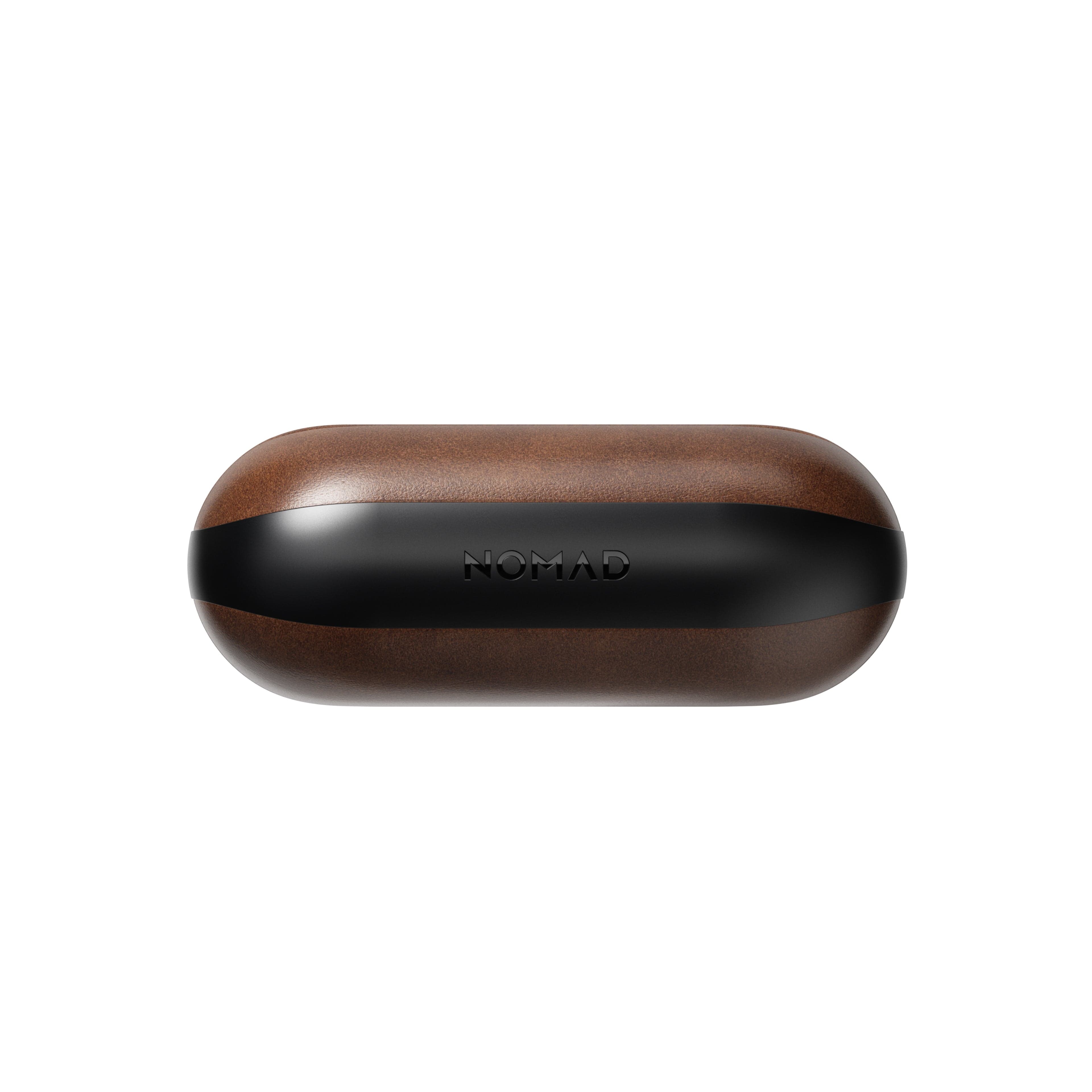 Pouzdro pro AirPods Pro 3 Nomad Modern Leather Case - hnědé - náhled 3