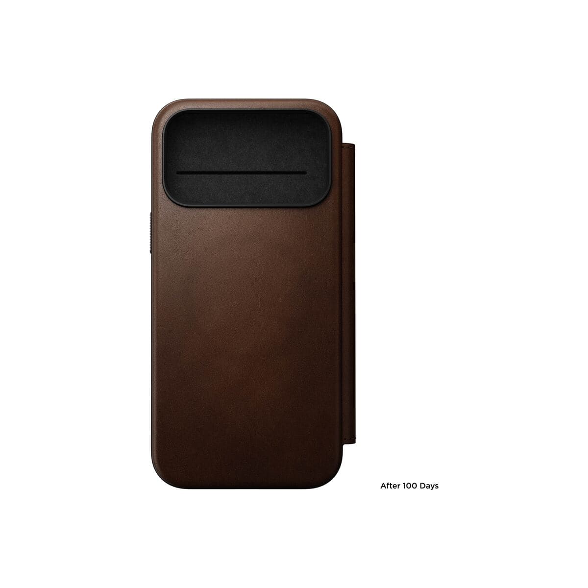 Kryt pro iPhone 17 Pro Max Nomad Modern Leather Folio - hnědý - náhled 5