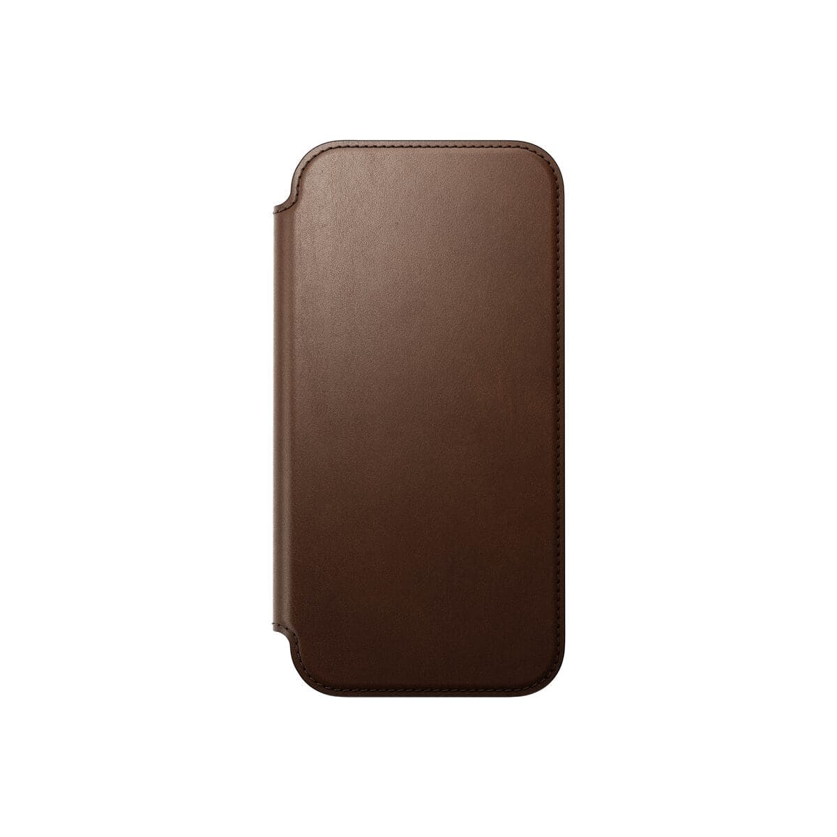 Kryt pro iPhone 17 Pro Max Nomad Modern Leather Folio - hnědý - náhled 3