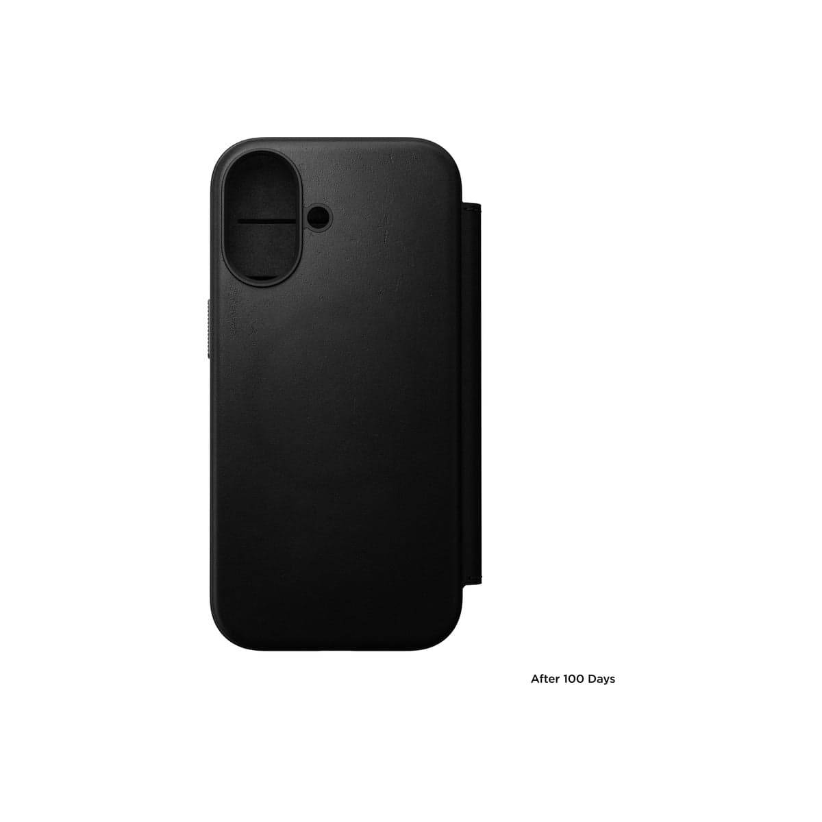 Kryt pro iPhone 17 Nomad Modern Leather Folio - černý - náhled 5