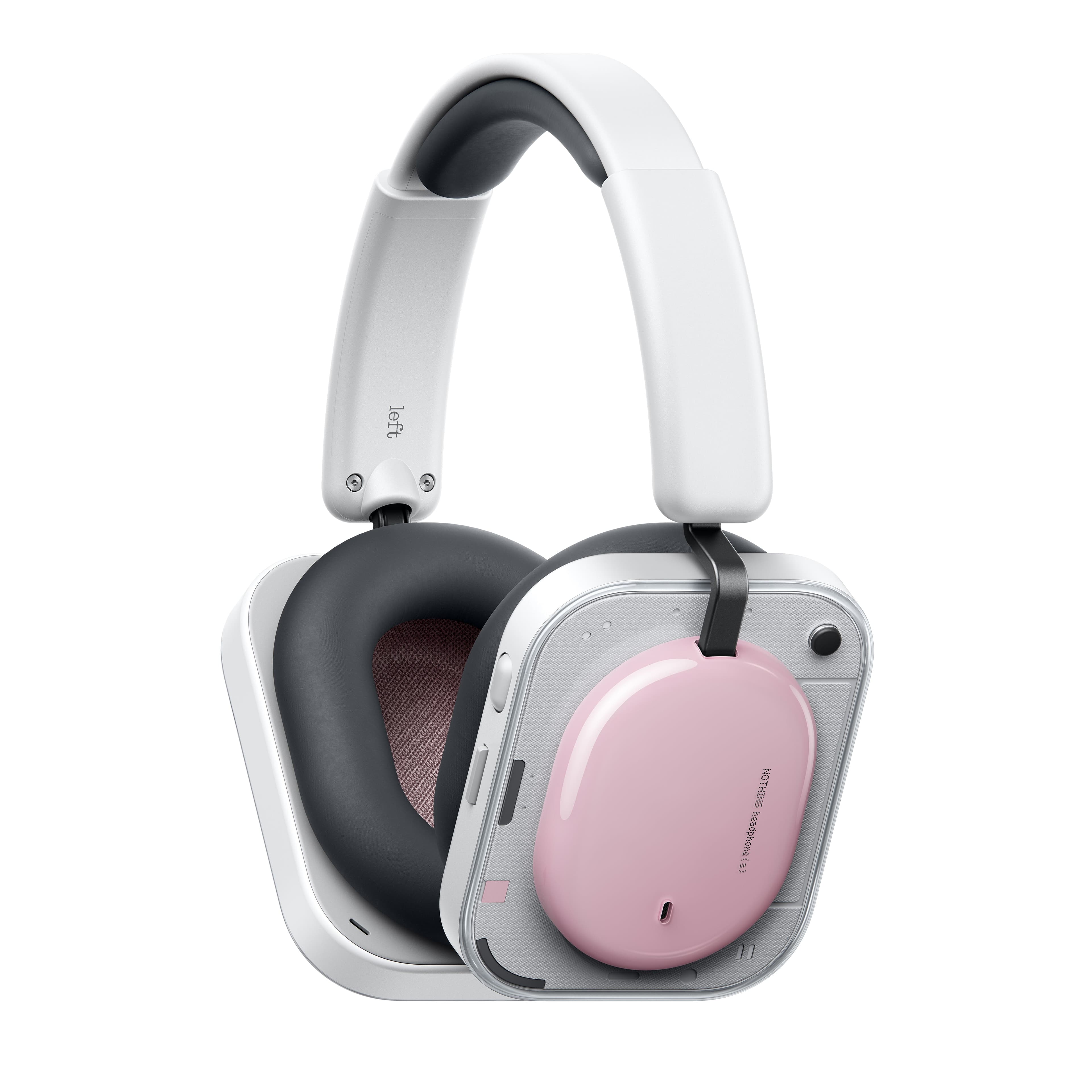 Bezdrátová sluchátka Nothing Headphone (a) - růžová - náhled 1