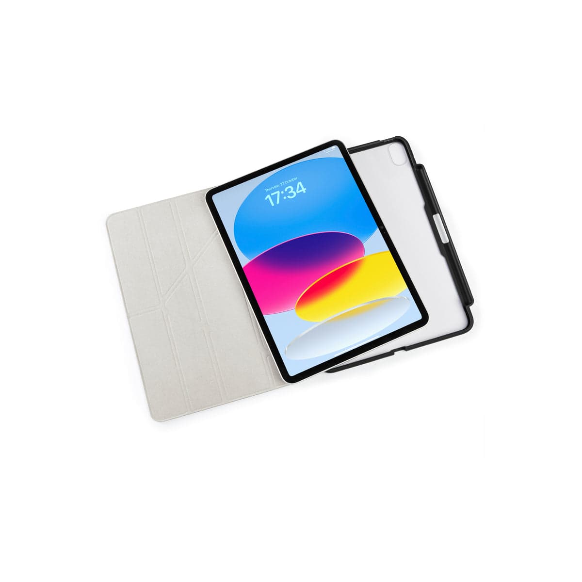 Kryt pro iPad 10,9" (22) Pipetto Origami No3 Pencil Case -  černý - náhled 5