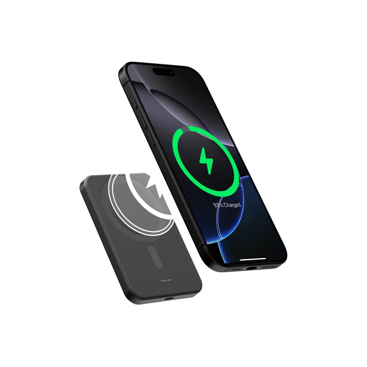 Bezdrátová powerbanka Pitaka Power Bank Qi2 - modrá - náhled 4