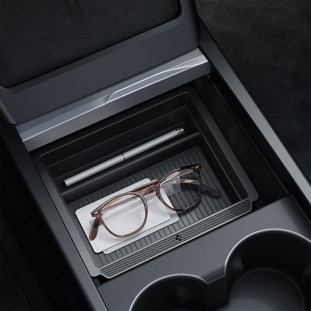Organizér pro přední konzoli Spigen Tesla Sliding Console Organizer - černý - náhled 4