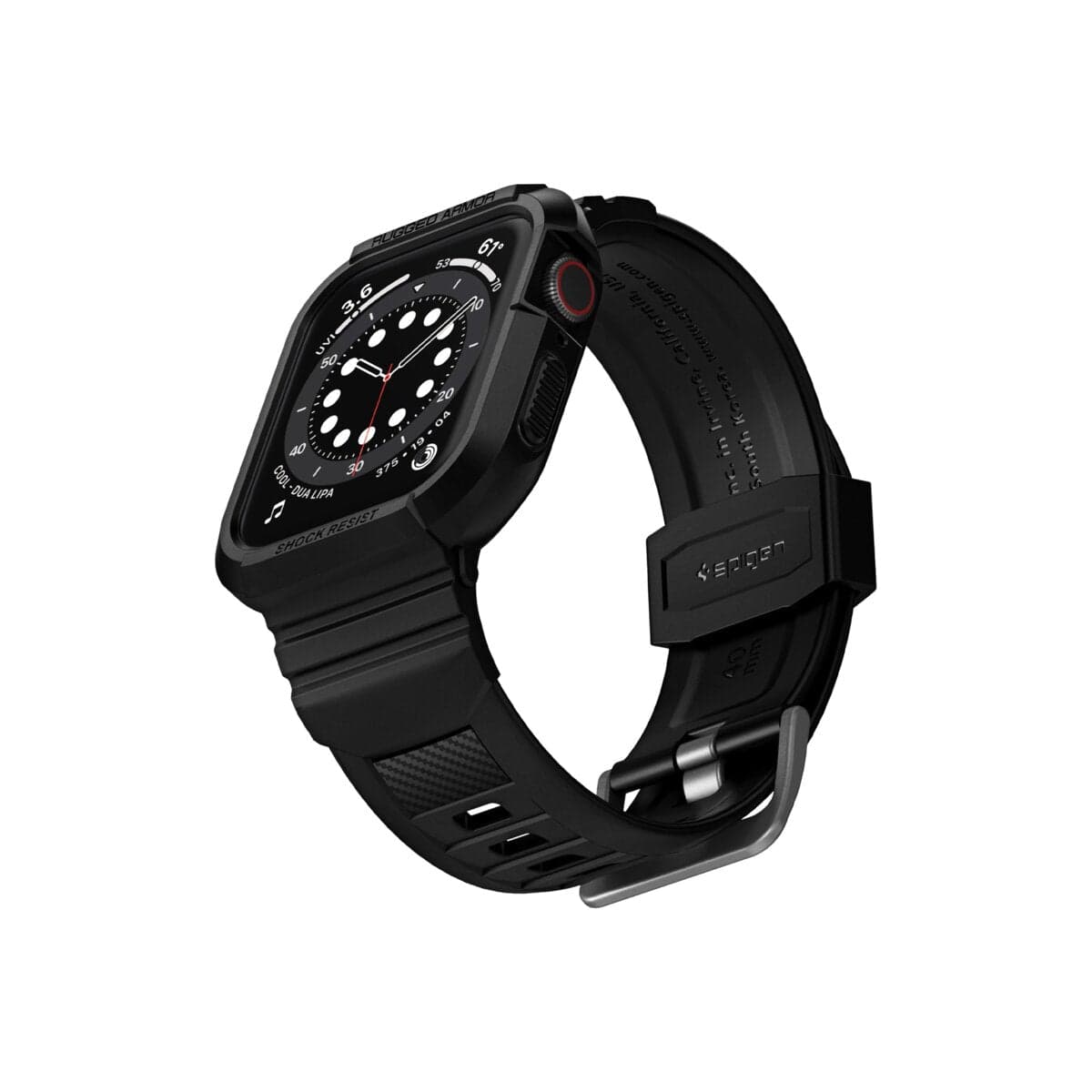 Řemínek pro Apple Watch 30/40/41 mm Spigen Rugged Armor Pro - černá - náhled 2
