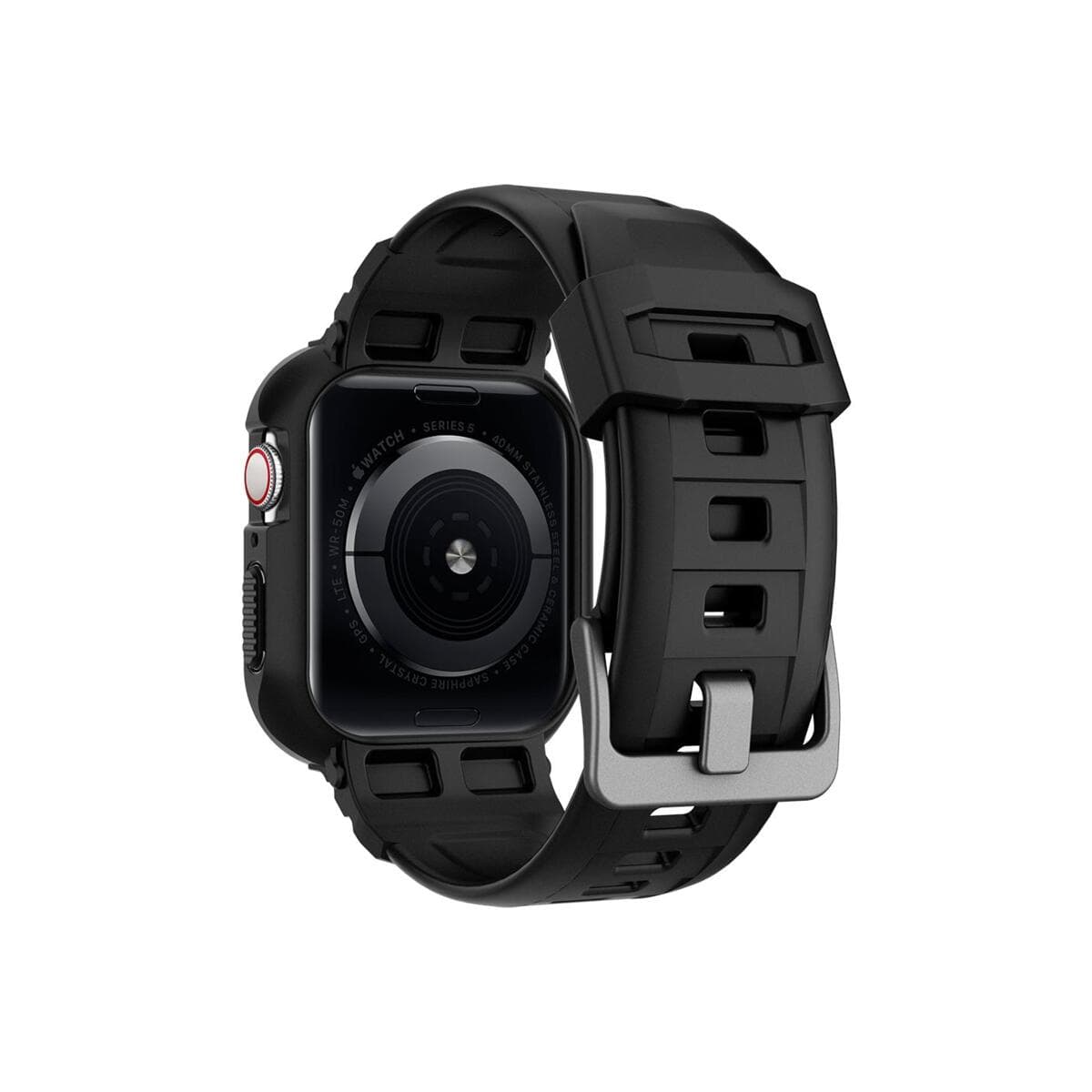 Řemínek pro Apple Watch 30/40/41 mm Spigen Rugged Armor Pro - černá - náhled 4