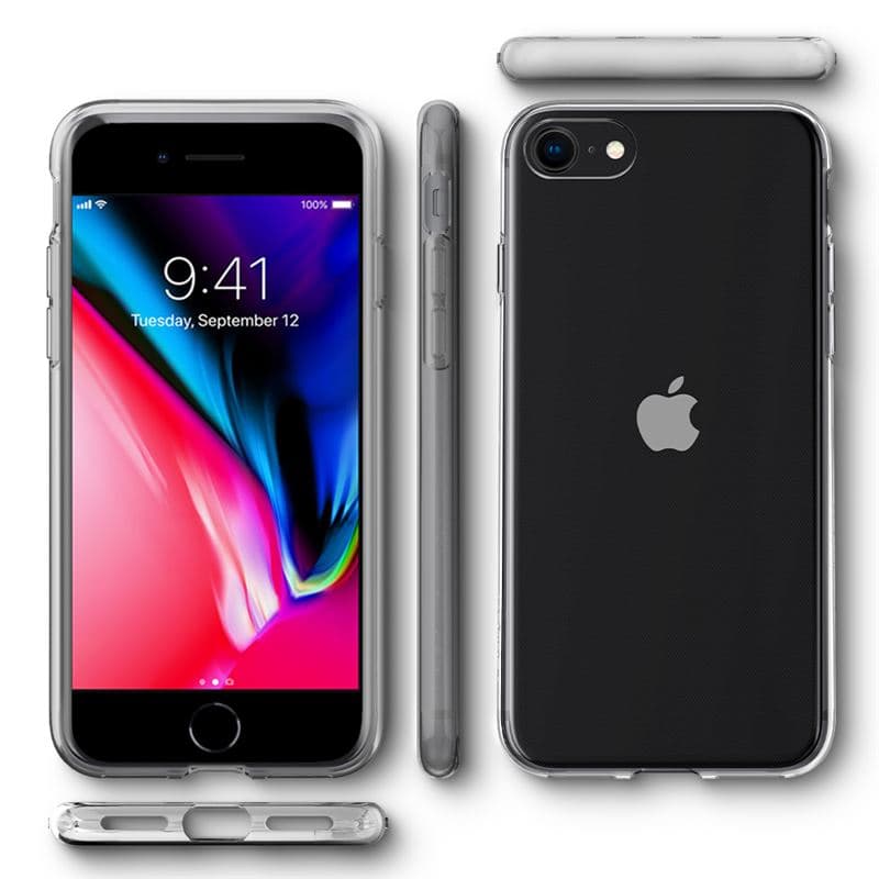 Kryt na iPhone SE/8/7 Spigen Crystal Flex - náhled 5