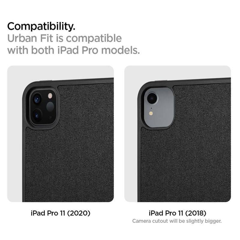 Spigen Urban Fit ochranný kryt pro iPad Pro 11" 21/20/18 - černý - náhled 2