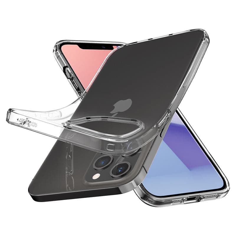 Kryt na iPhone 12 / 12 Pro Spigen Crystal Flex - průhledný - náhled 4