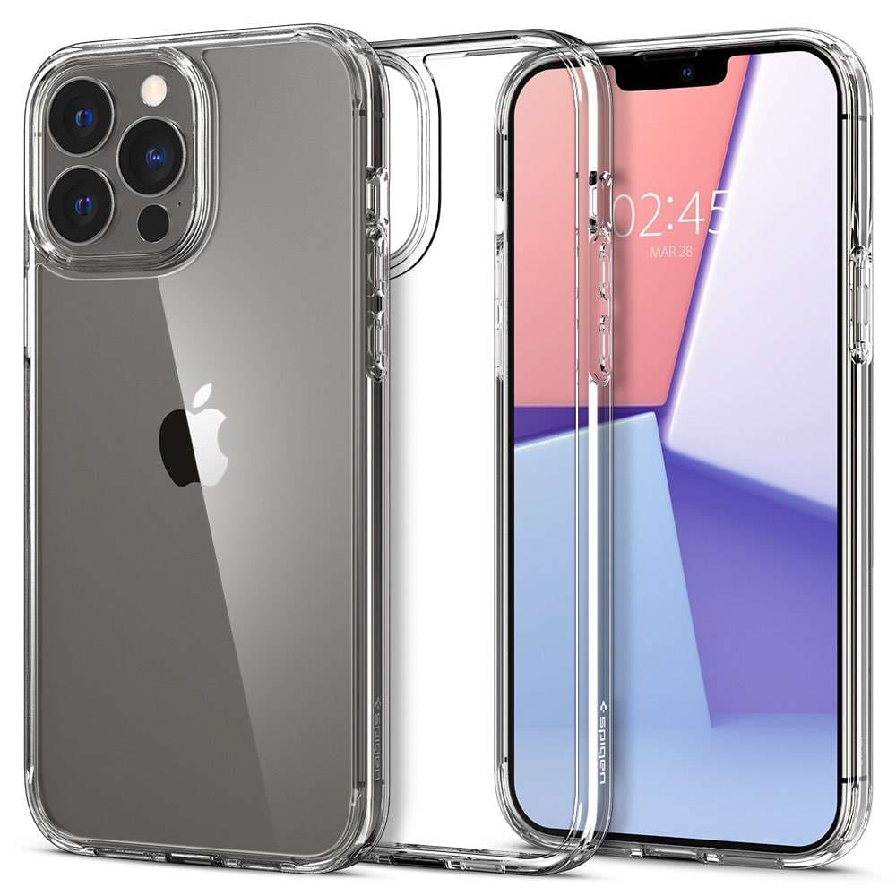 Kryt na iPhone 13 Pro Max Spigen Crystal Hybrid - průhledný - náhled 4