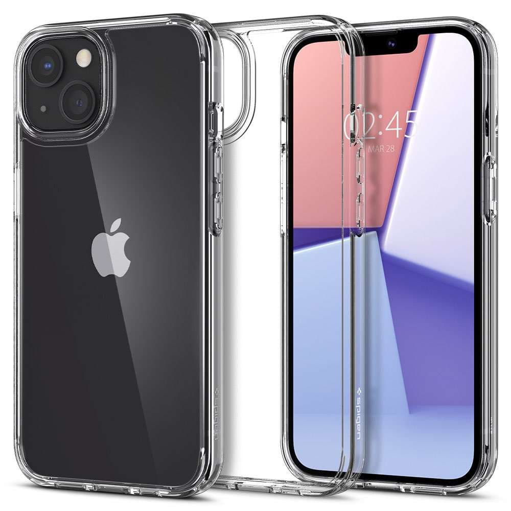 Kryt na iPhone 13 Spigen Crystal Hybrid - průhledný - náhled 4