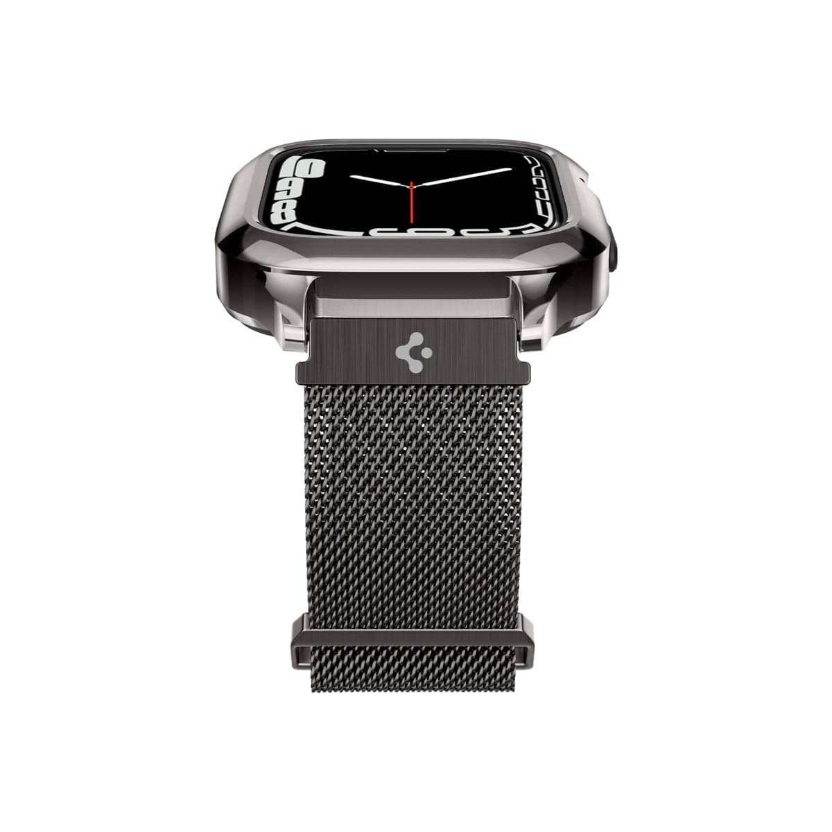 Řemínek pro Apple Watch 42/44/45/49 mm Spigen Metal Fit Pro - šedý - náhled 5