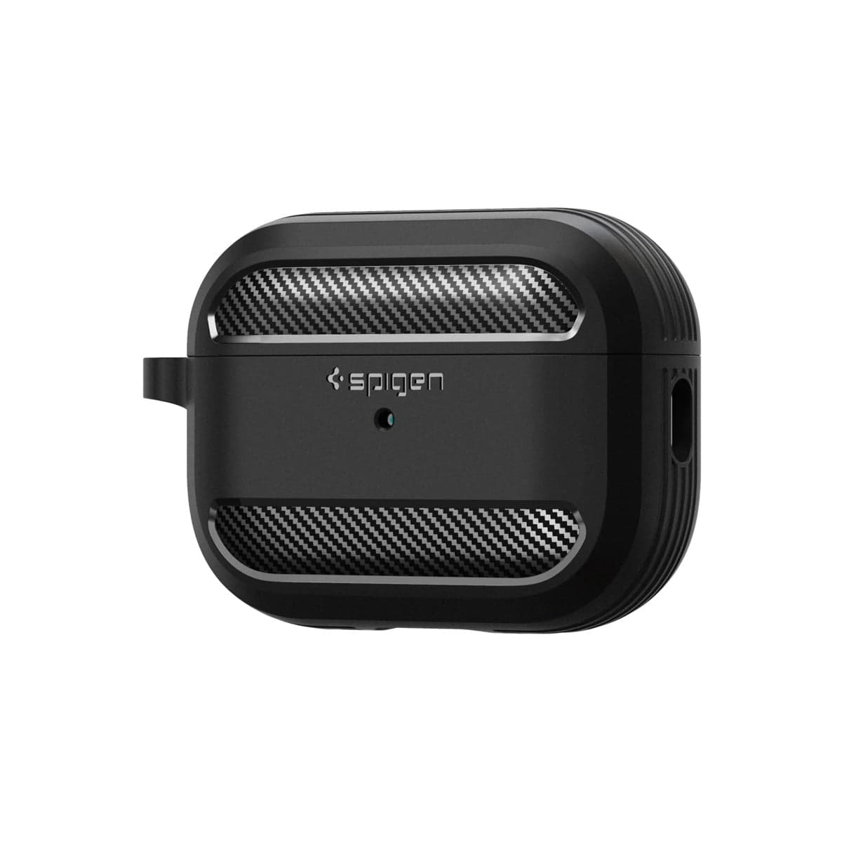 Obal pro AirPods Pro 2. gen Spigen Rugged Armor - černý - náhled 2
