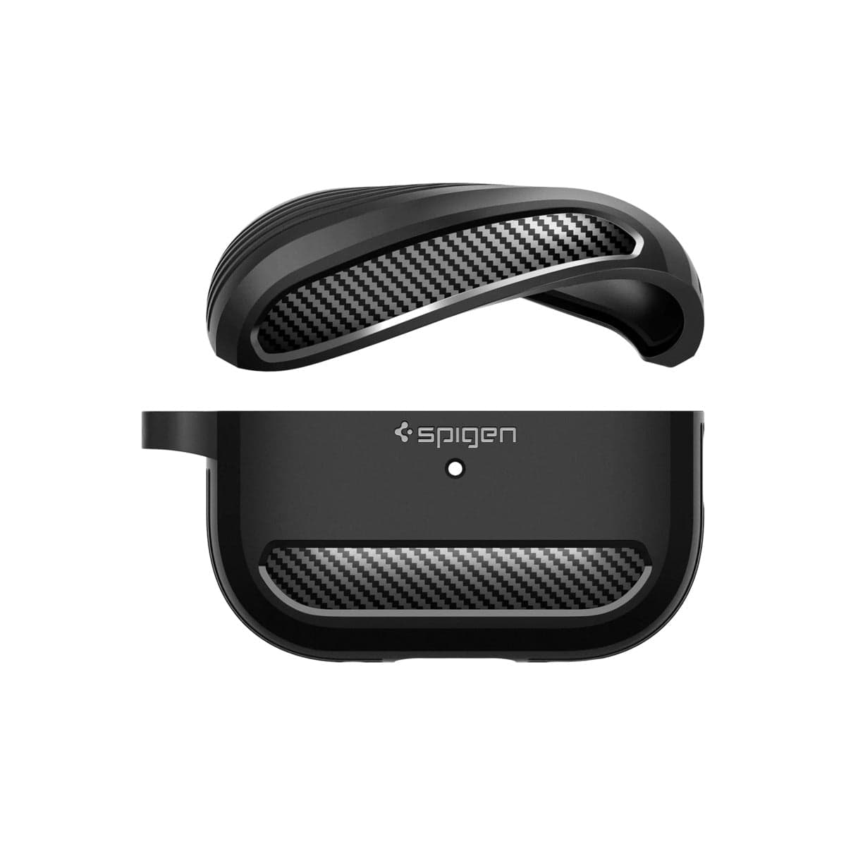 Obal pro AirPods Pro 2. gen Spigen Rugged Armor - černý - náhled 5