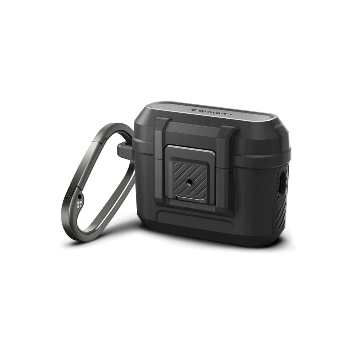 Obal pro AirPods Pro 2. gen Spigen Lock Fit - černý - náhled 3