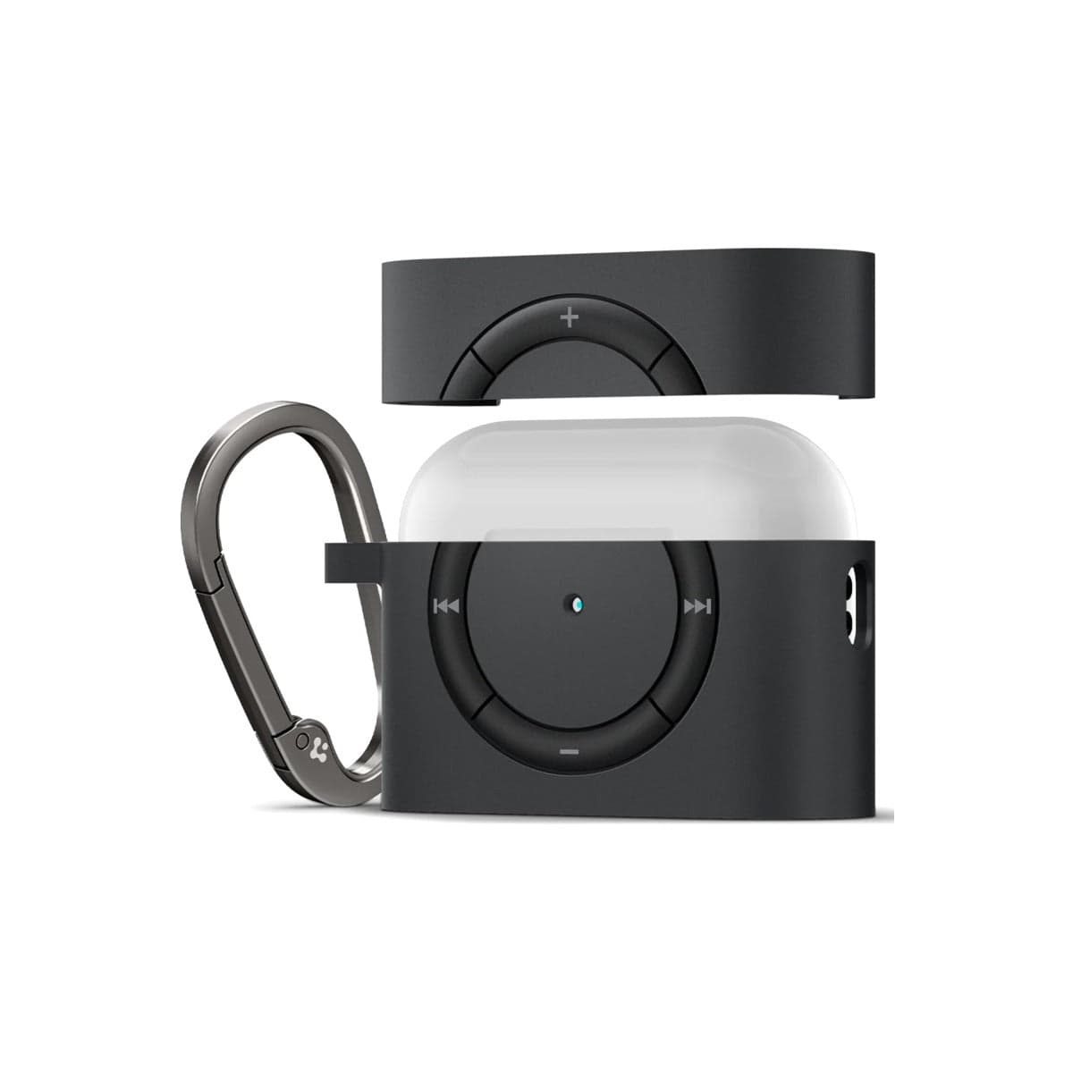 Obal pro AirPods Pro 2. gen Spigen Classic Shuffle - šedý