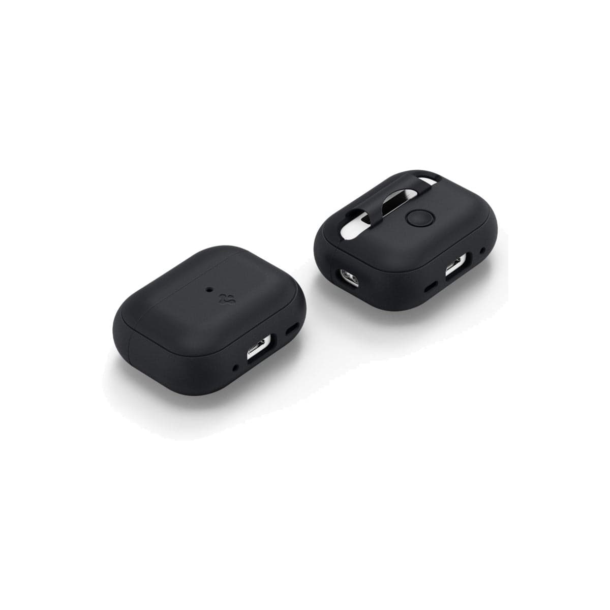 Obal pro AirPods Pro 2. gen Spigen Case Silicone Fit - černý - náhled 3