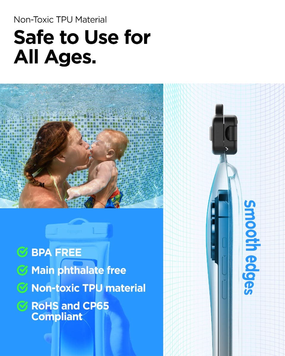 Vodotěsné plovoucí pouzdro Spigen Aqua Shield A610 - bílé - náhled 3