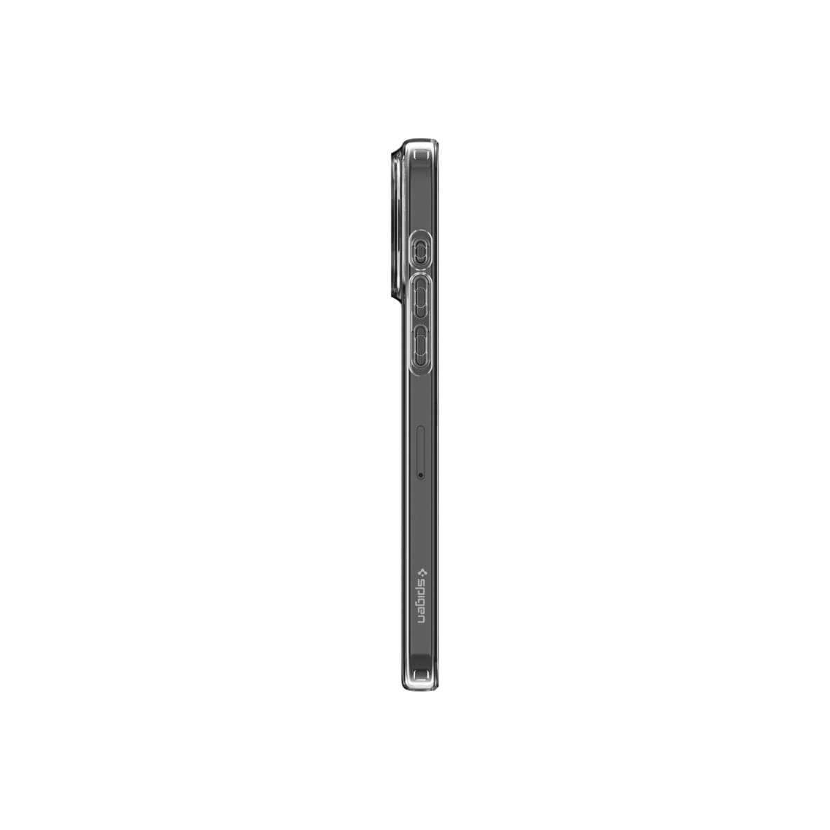 Kryt pro iPhone 15 Pro Spigen Crystal Flex - černý - náhled 4