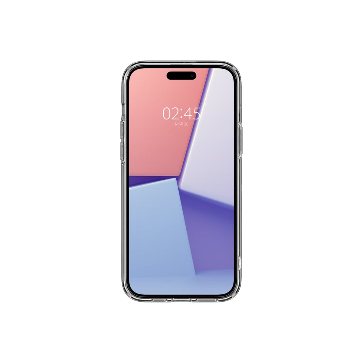 Kryt pro iPhone 15 Spigen Crystal Hybrid MagSafe - bílý - náhled 2