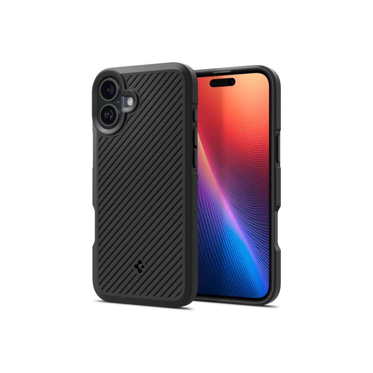 Kryt pro iPhone 16 Plus Spigen Core Armor - matně černý - náhled 3