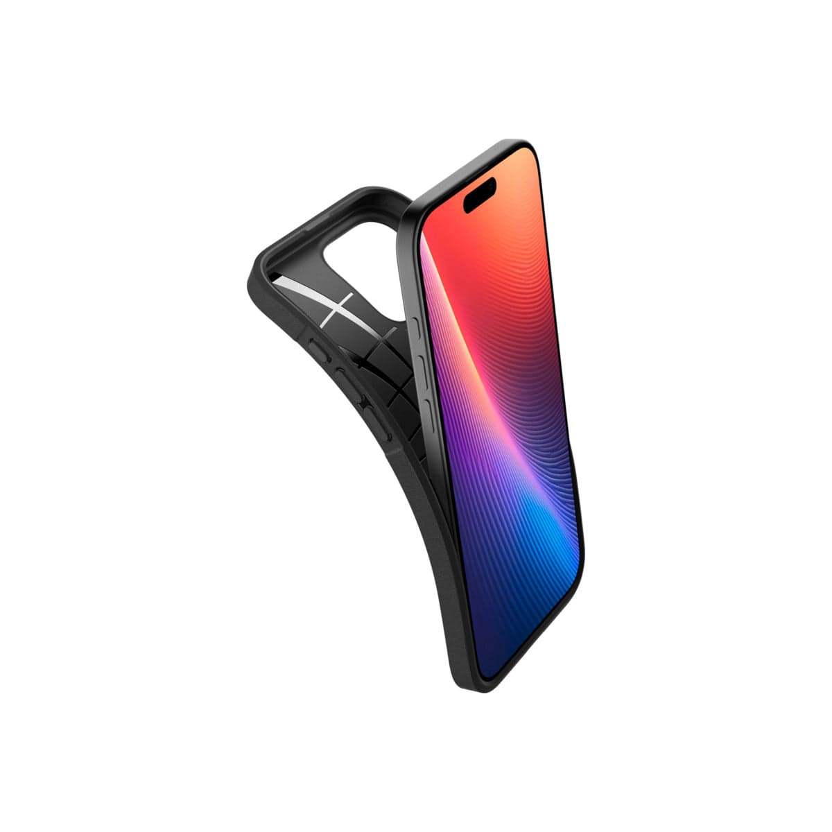 Kryt pro iPhone 16 Pro Spigen Core Armor - matně černý - náhled 3