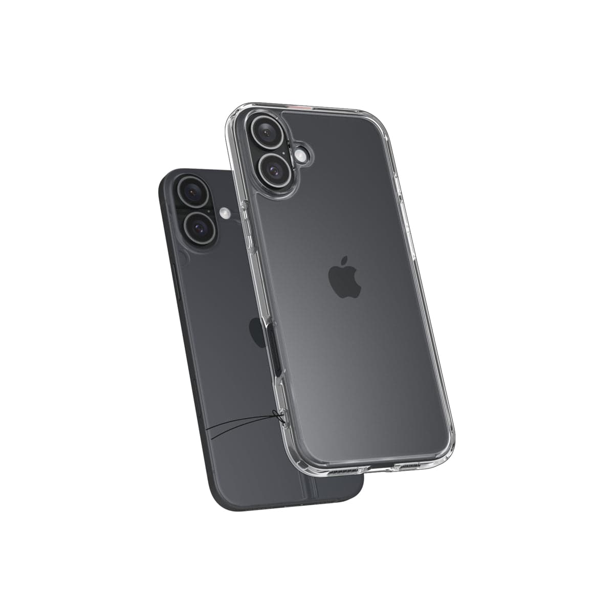 Kryt pro iPhone 16 Spigen Crystal Hybrid - průhledný - náhled 4