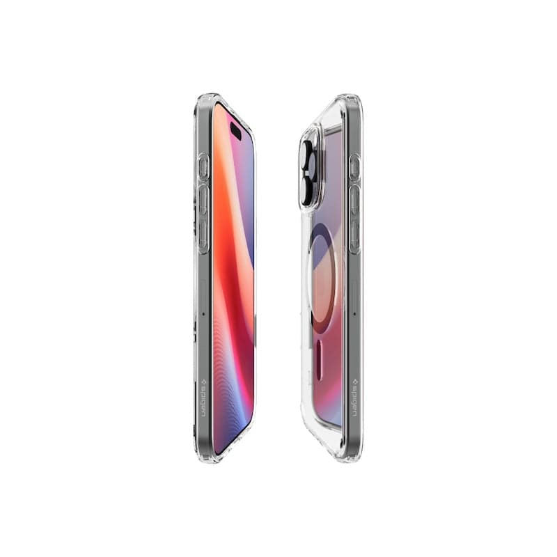 MagSafe kryt pro iPhone 16 Pro Spigen Ultra Hybrid T-series - šedý - náhled 3
