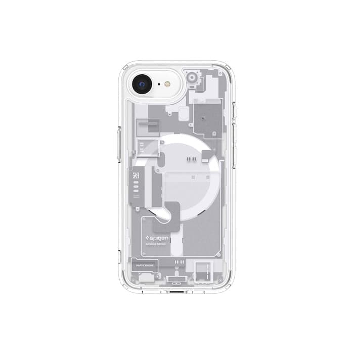 MagSafe kryt pro iPhone 16e Spigen Ultra Hybrid - zero one white