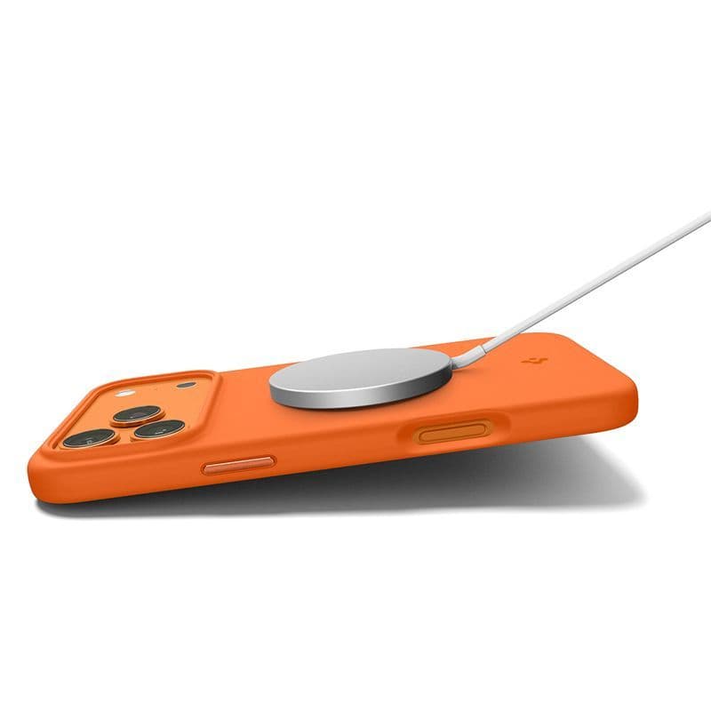 Silikonový kryt pro iPhone 17 Pro Spigen Silicone Fit MagSafe - náhled 3