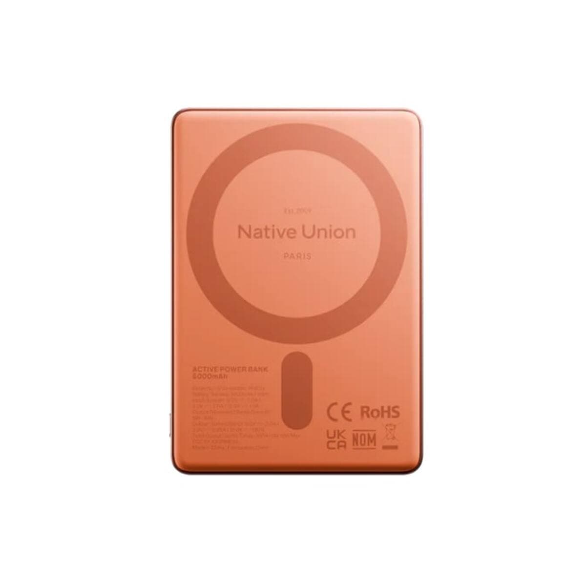 MagSafe powerbanka Native Union Active 5000mAh - bronzová - náhled 2