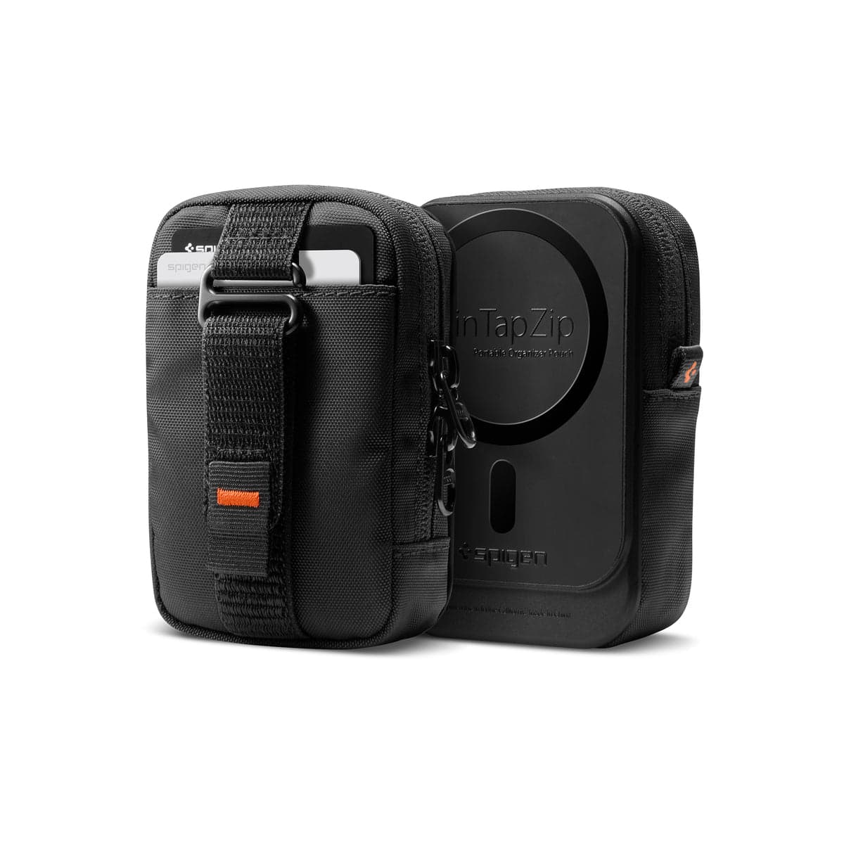 Univerzální organizér Spigen Portable Organizer Pouch TintapZip MagSafe - černý - náhled 2