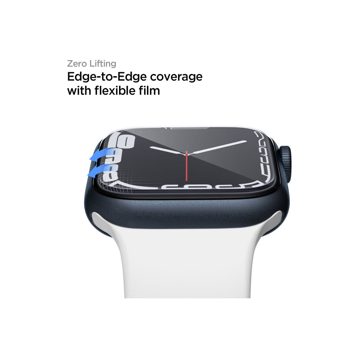 Sada ochranných fólií na Apple Watch 45 mm Spigen Film Neo Flex - náhled 4