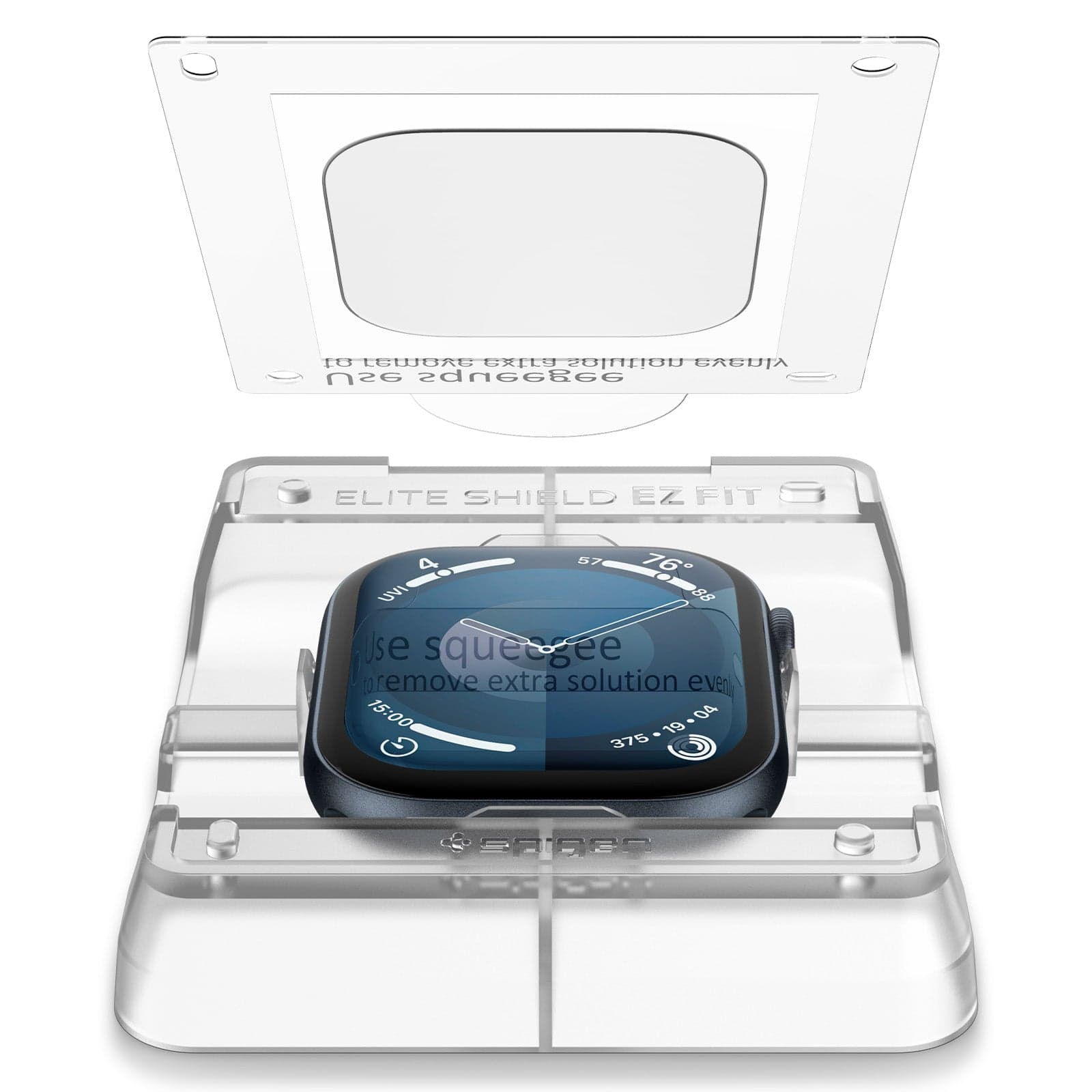 Ochranná fólie pro Apple Watch 46mm Spigen Eliteshield EZ Fit - 2 ks - náhled 3