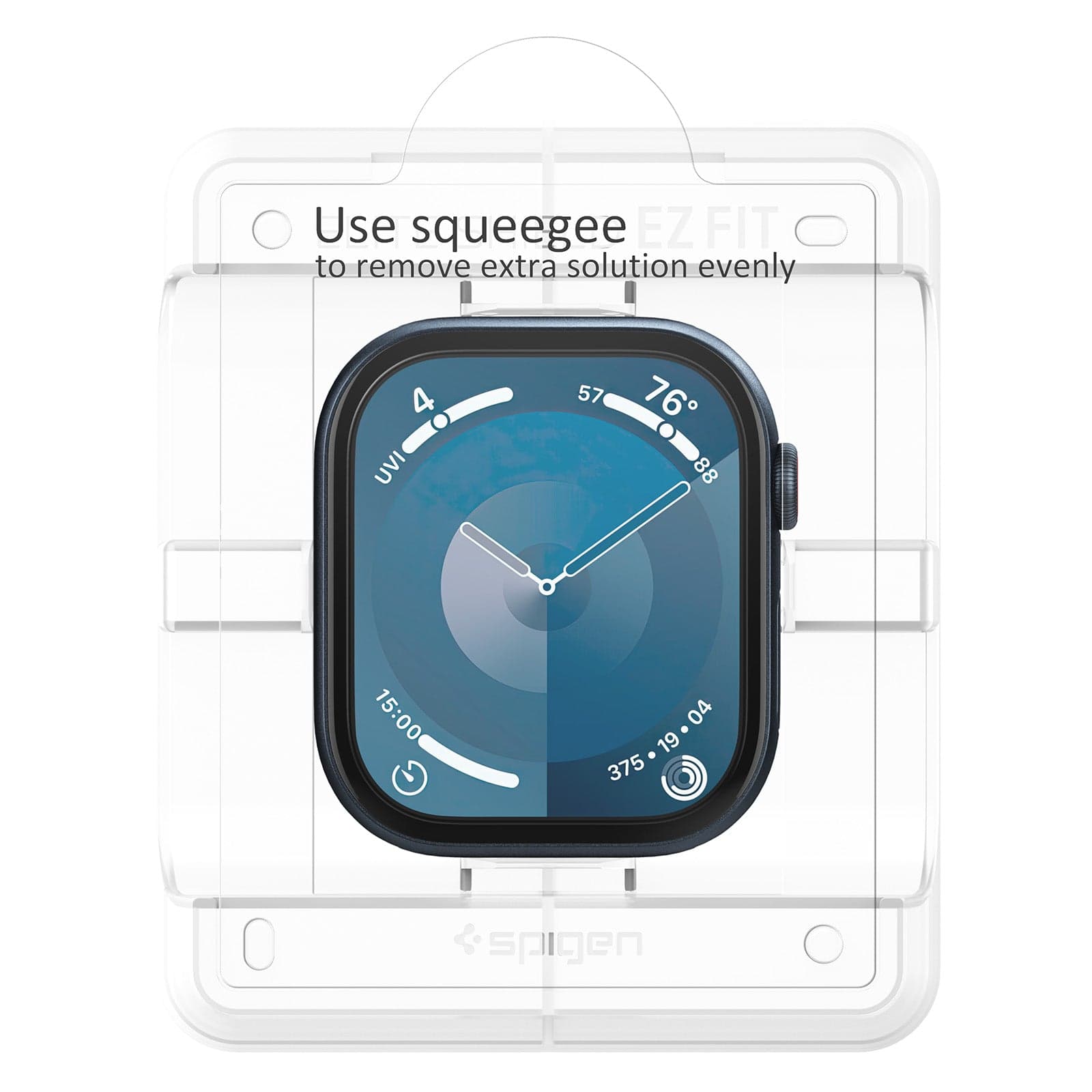 Ochranná fólie pro Apple Watch 46mm Spigen Eliteshield EZ Fit - 2 ks - náhled 4
