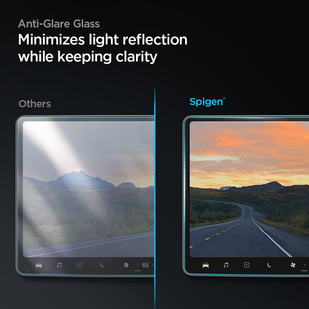 Ochranné sklo na displej Spigen Tesla EZ Fit Anti Glare Screen Protector - náhled 5