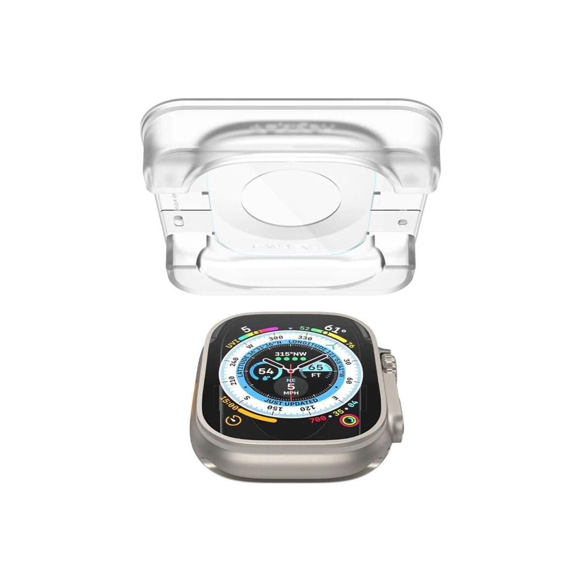 Ochranné sklo pro Apple Watch Ultra 49mm Spigen Glass EZ Fit 2 - náhled 2