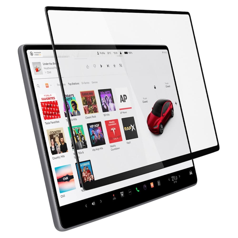 Ochranné sklo na displej Spigen Tesla EZ Fit Anti Glare Screen Protector - náhled 3