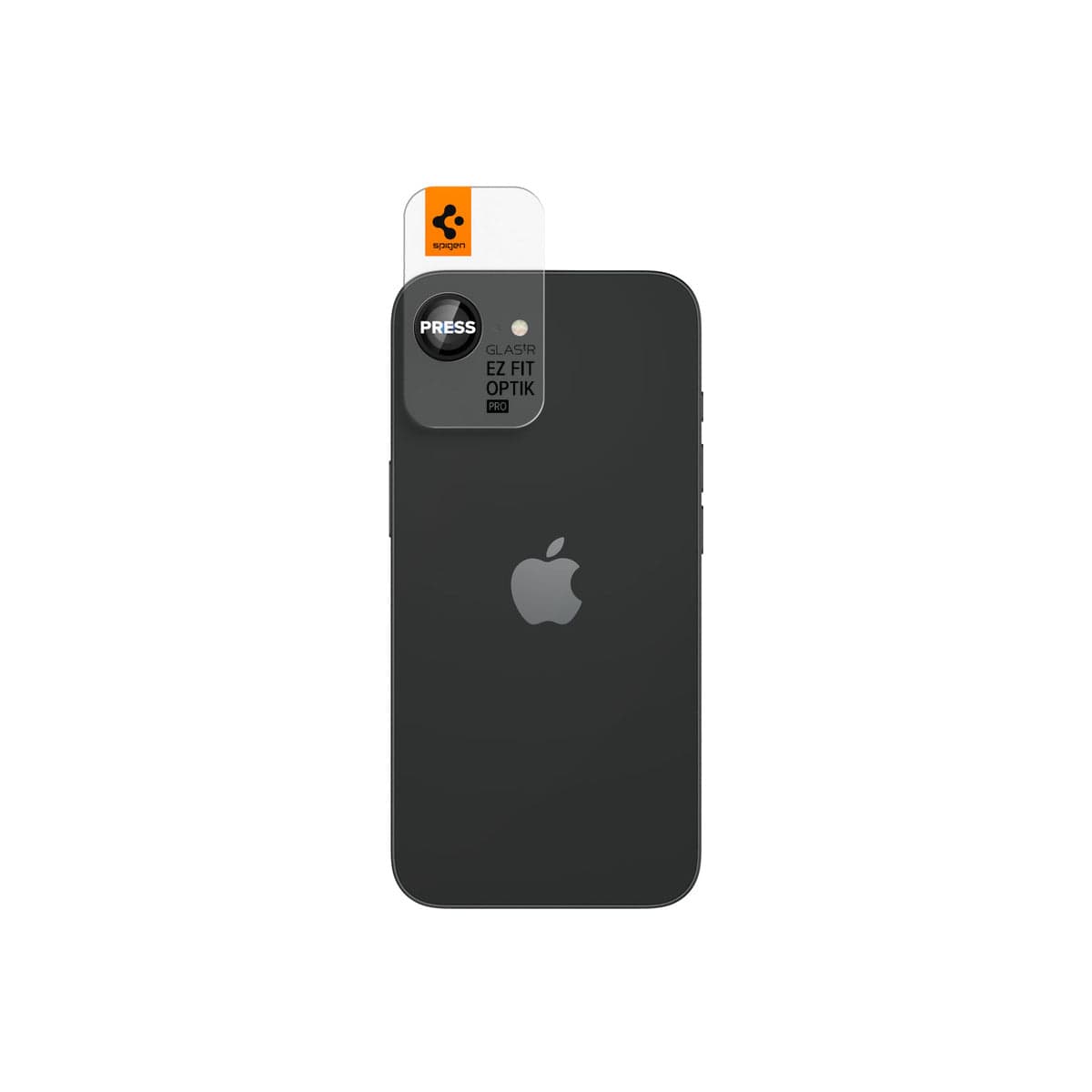 Ochranné sklo na čočku pro iPhone 16e Spigen Glass tR EZ Fit Optik Pro (2ks) - černé - náhled 2