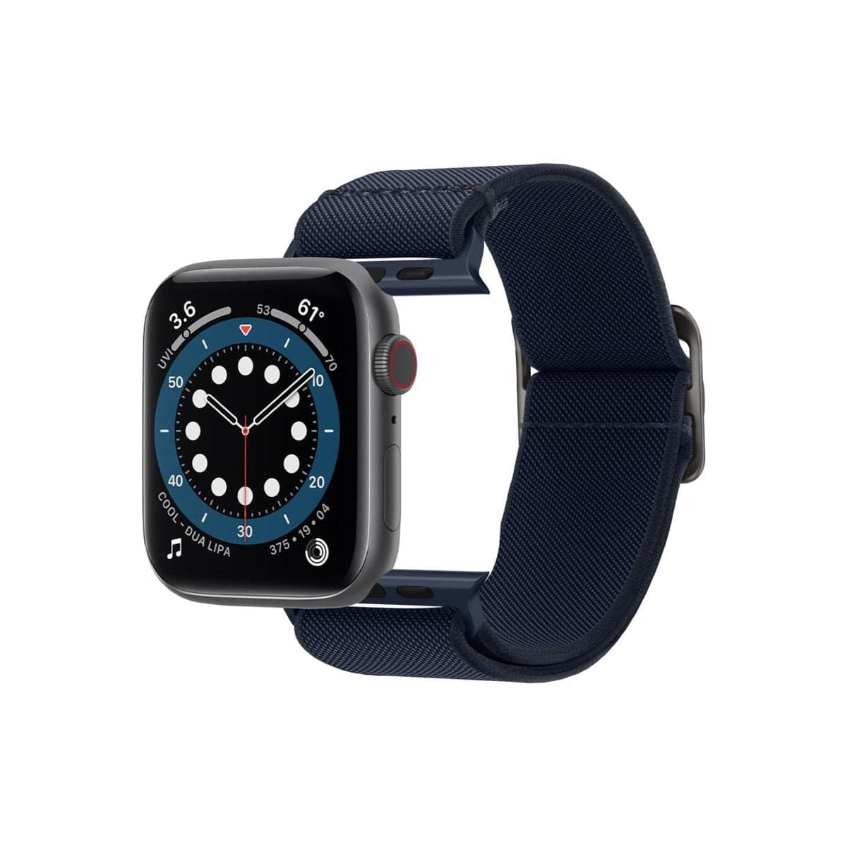 Řemínek pro Apple Watch 42/44/45/49mm Spigen Lite Fit - modrý - náhled 3